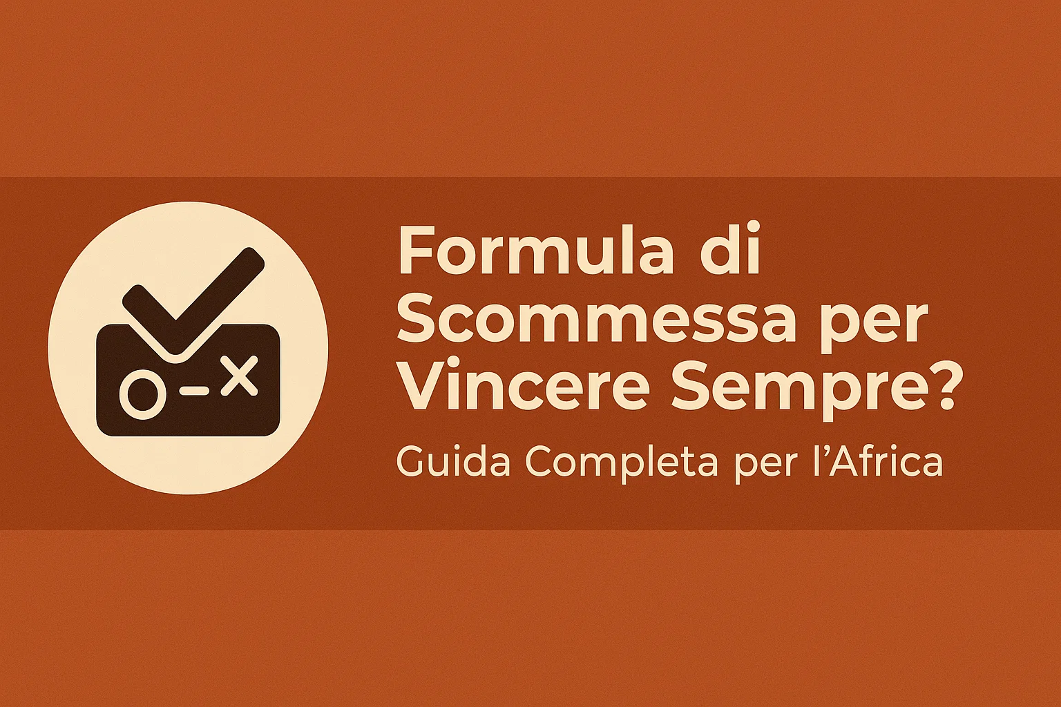 Formula di Scommessa per Vincere Sempre? Guida Completa per l’Africa